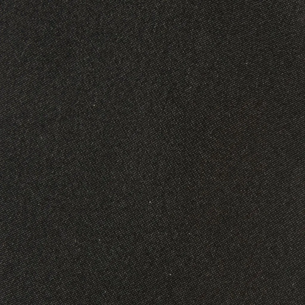 ABELARD Silk Satin Tie 7.5cm BLACK