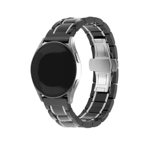 Amazfit GTR 3 (Pro) Ceramic/Steel Strap (Black/Silver)
