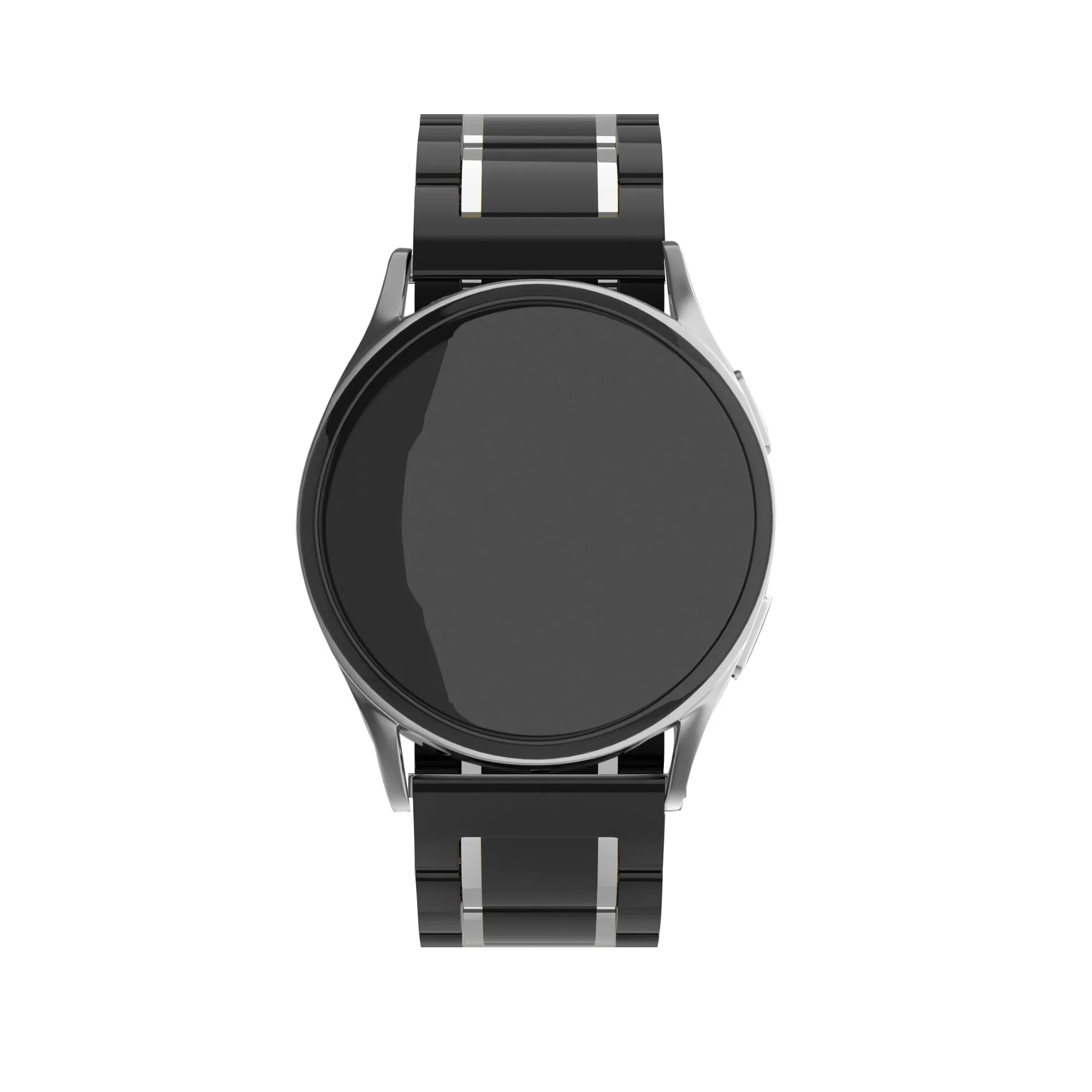 Amazfit GTR 3 (Pro) Ceramic/Steel Strap (Black/Silver)