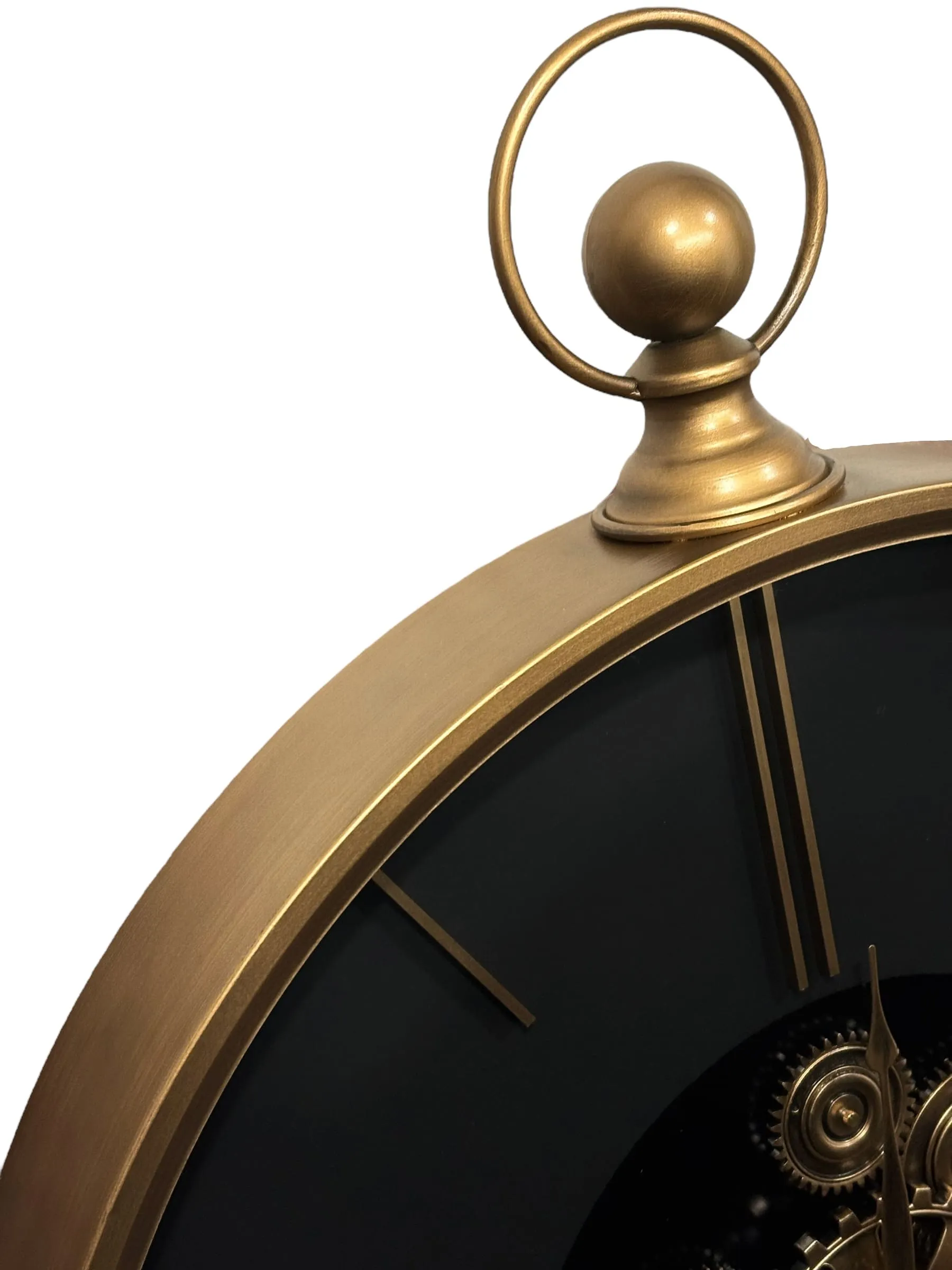 Astoria Modern Metal Wall Clock (24 inches)
