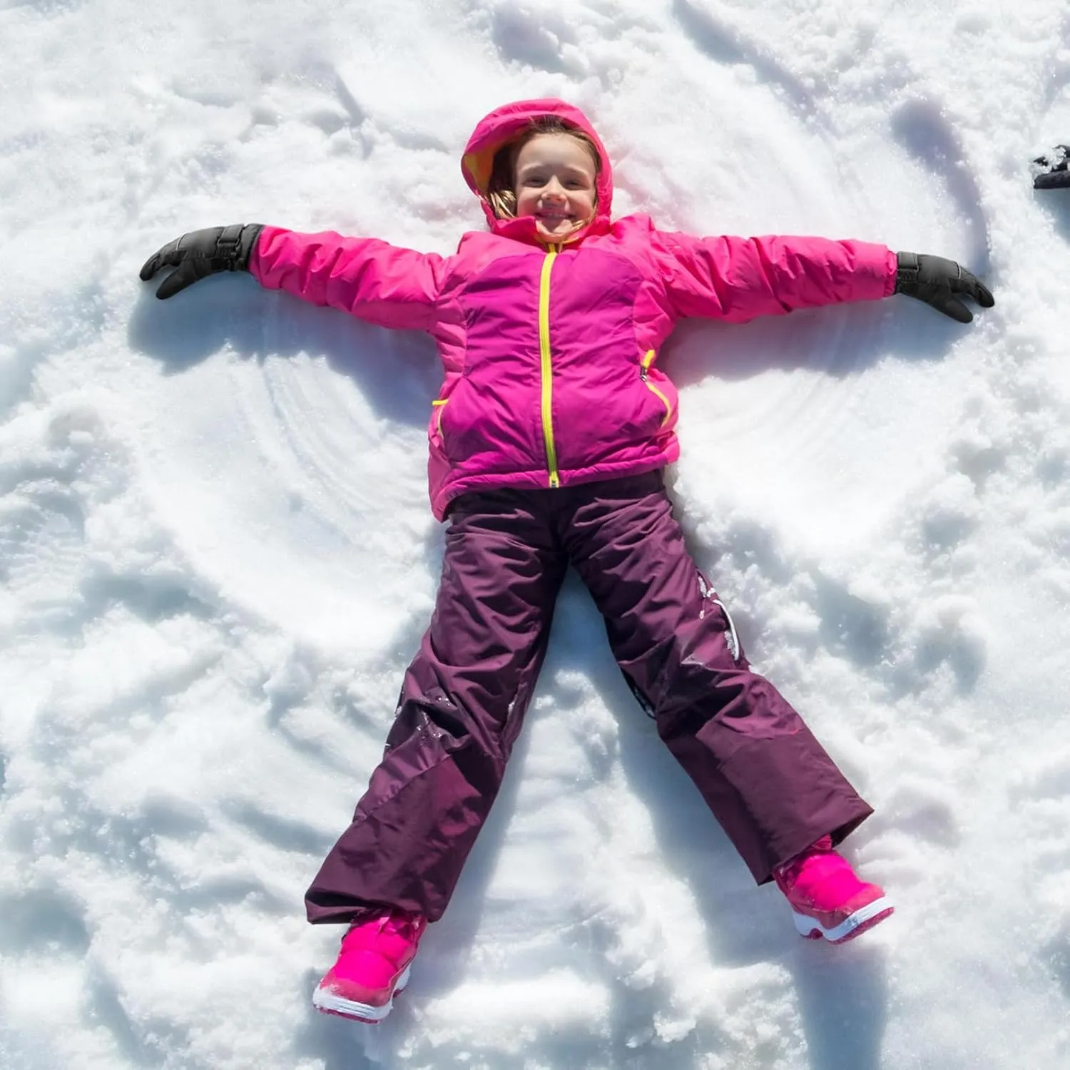 Azarxis Kids Snow Ski Gloves, Children Winter Waterproof Windproof Warm Touchscreen Snowboard Gloves for Boys & Girls