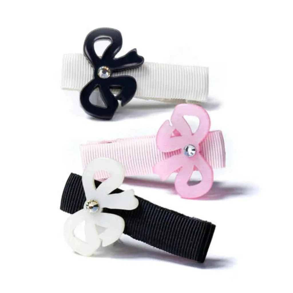 Baby Bow Hair Clips by Lilies & Roses - sold separately