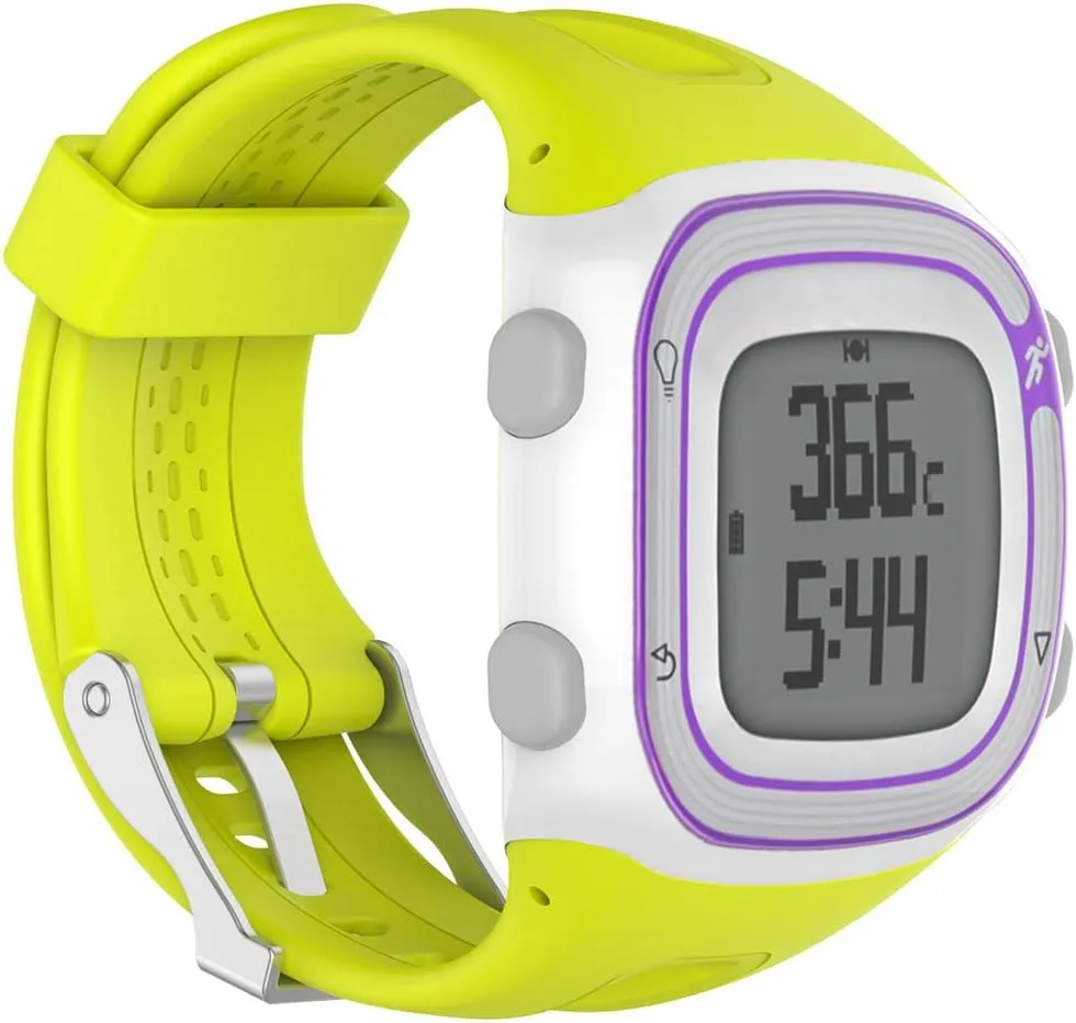 Band for Garmin Forerunner 10/15, Soft Silicone Replacement Watch Band Strap for Garmin Forerunner 10/15