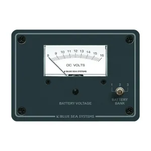Blue Sea 8015 DC Analog Voltmeter w/Panel [8015]