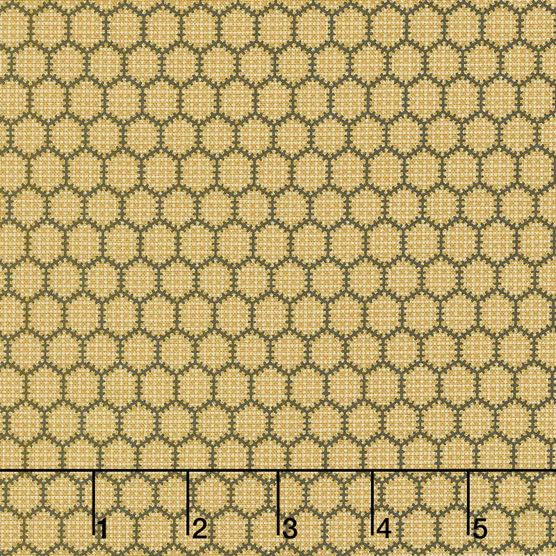 Bristle Creek Farmhouse - Honey Comb Gold Yardage