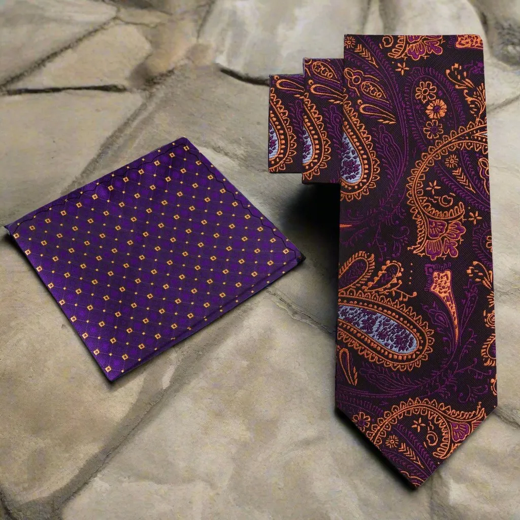 Broadway Paisley Necktie