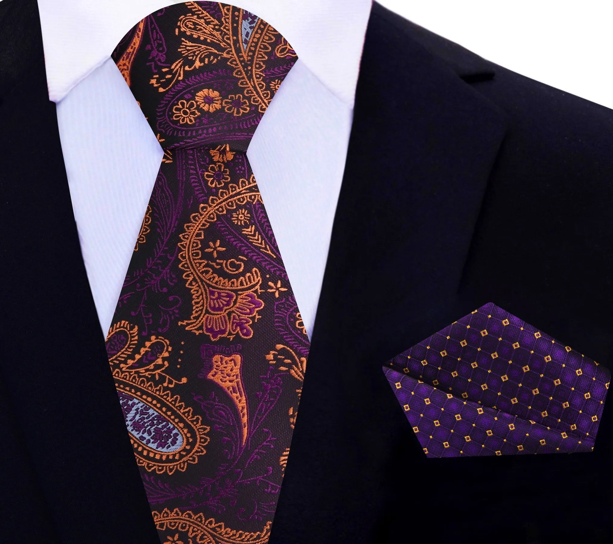 Broadway Paisley Necktie