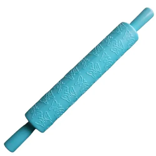 Butterfly Design Rolling Pin Plastic