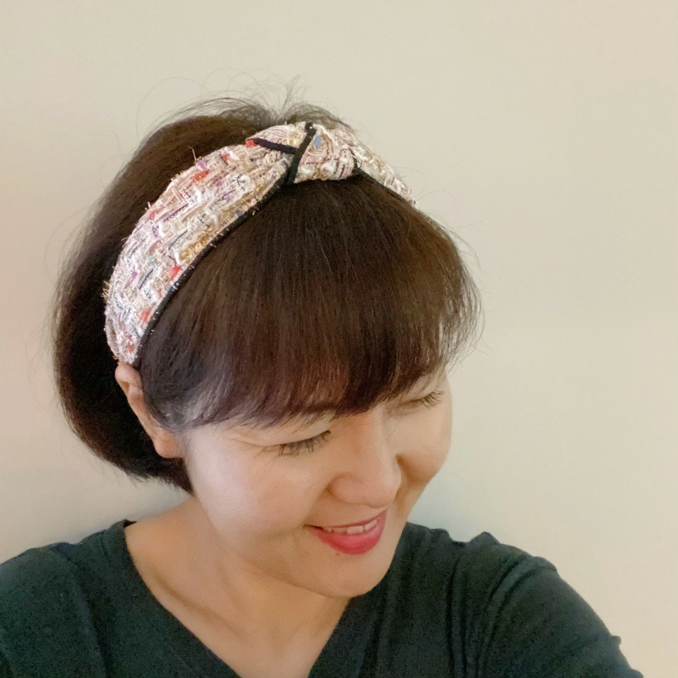 Colorful Tweed Headband