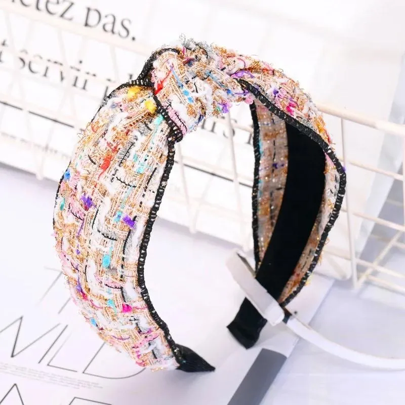 Colorful Tweed Headband