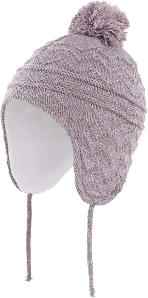 Connectyle Toddler Boys Girls Beanie Hat Fleece Lined Knit Kids Hat with Ear Flaps Warm Winter Hat Acrylic Watch Hat