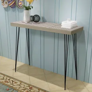 Console Table 90x30x71.5 cm Grey
