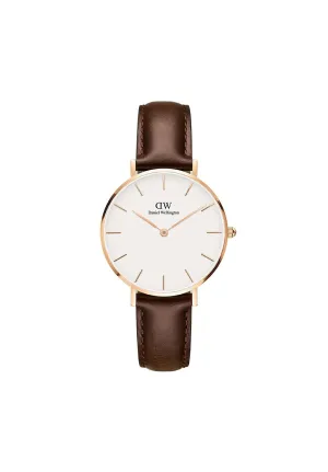 Daniel Wellington Petite 32 mm White Dial Women Analogue Watch - DW00100171