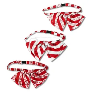 Delta Sigma Theta ΔΣΘ Greek Letters Floppy Bowtie Dress Shirt Bow Tie