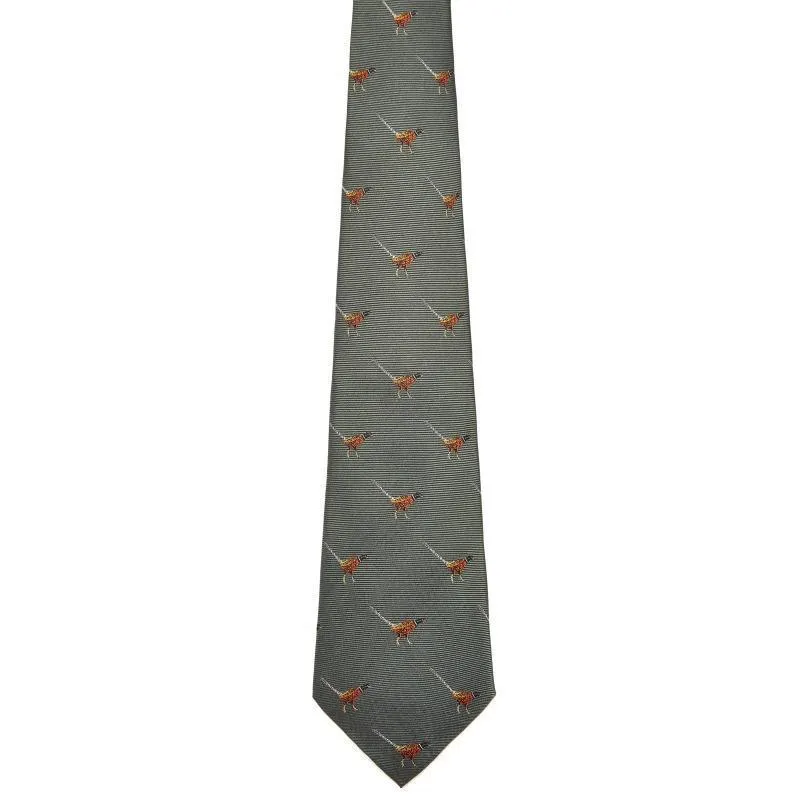 Dubarry Madden Mens Pheasant Tie - Olive