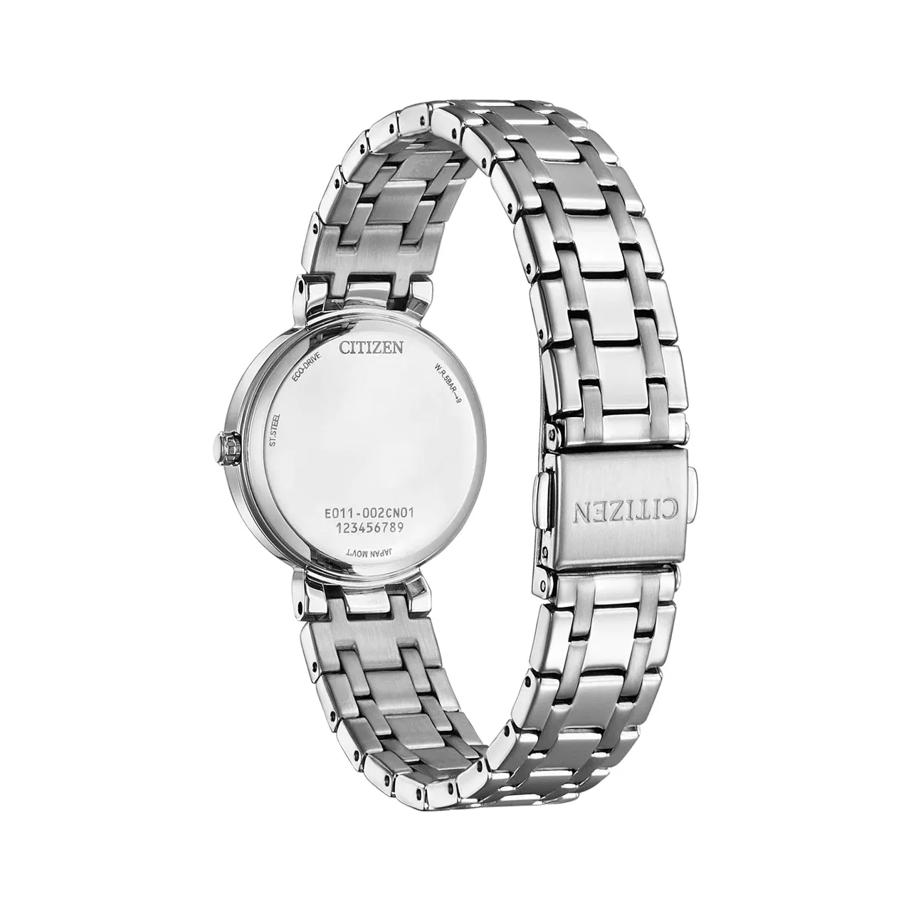 EW2690-81Y - Ladies Stainless Steel Eco-Drive Dress Watch