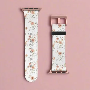 Floral Watch Band - Stylish Accessory for Women