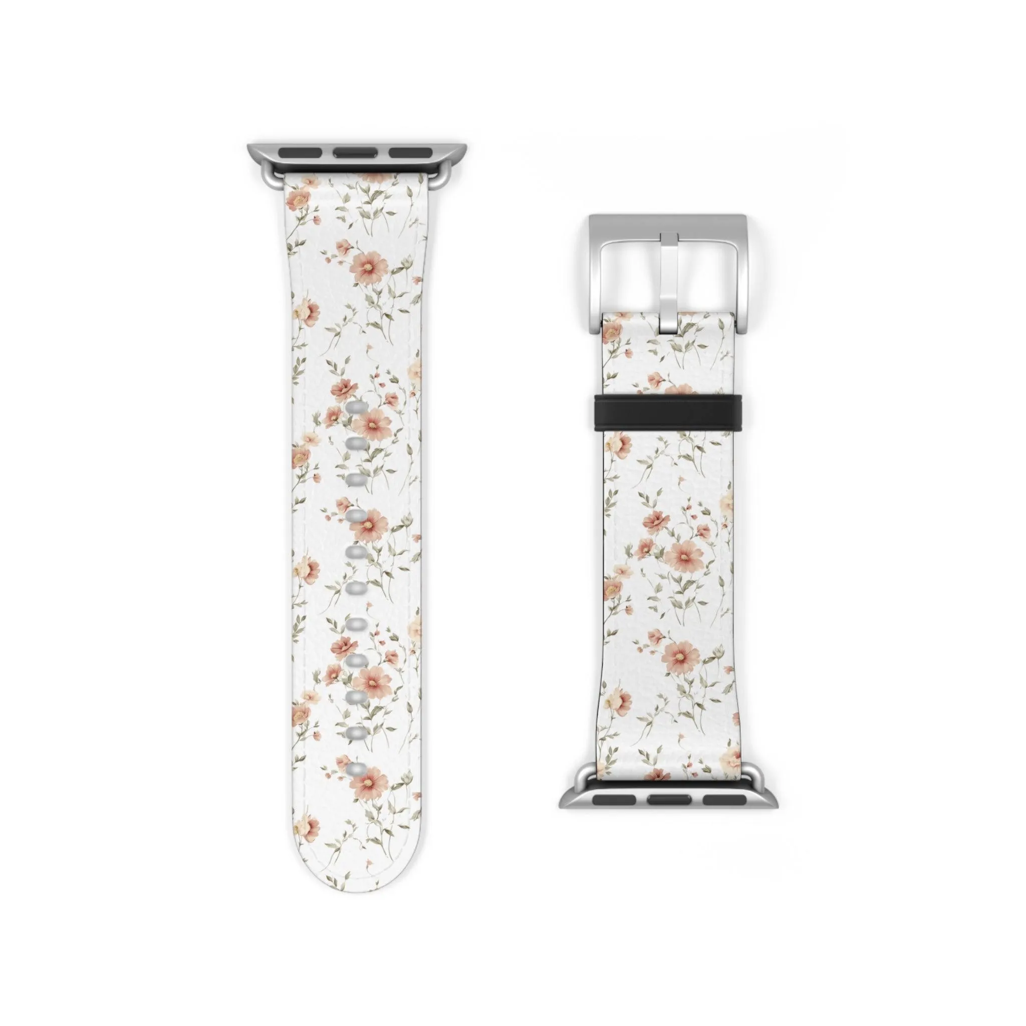 Floral Watch Band - Stylish Accessory for Women