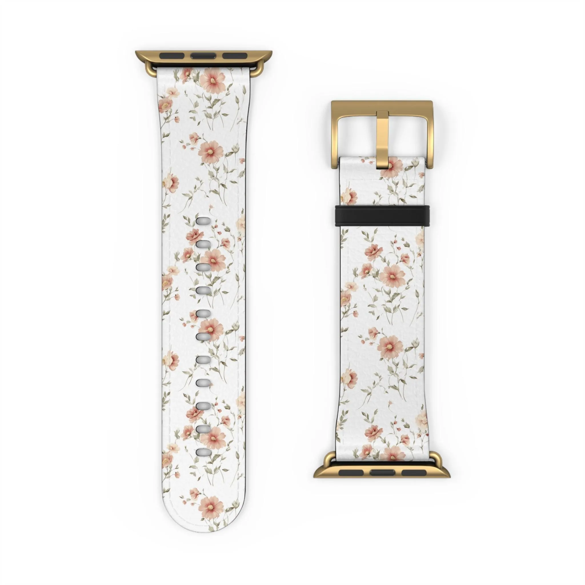 Floral Watch Band - Stylish Accessory for Women