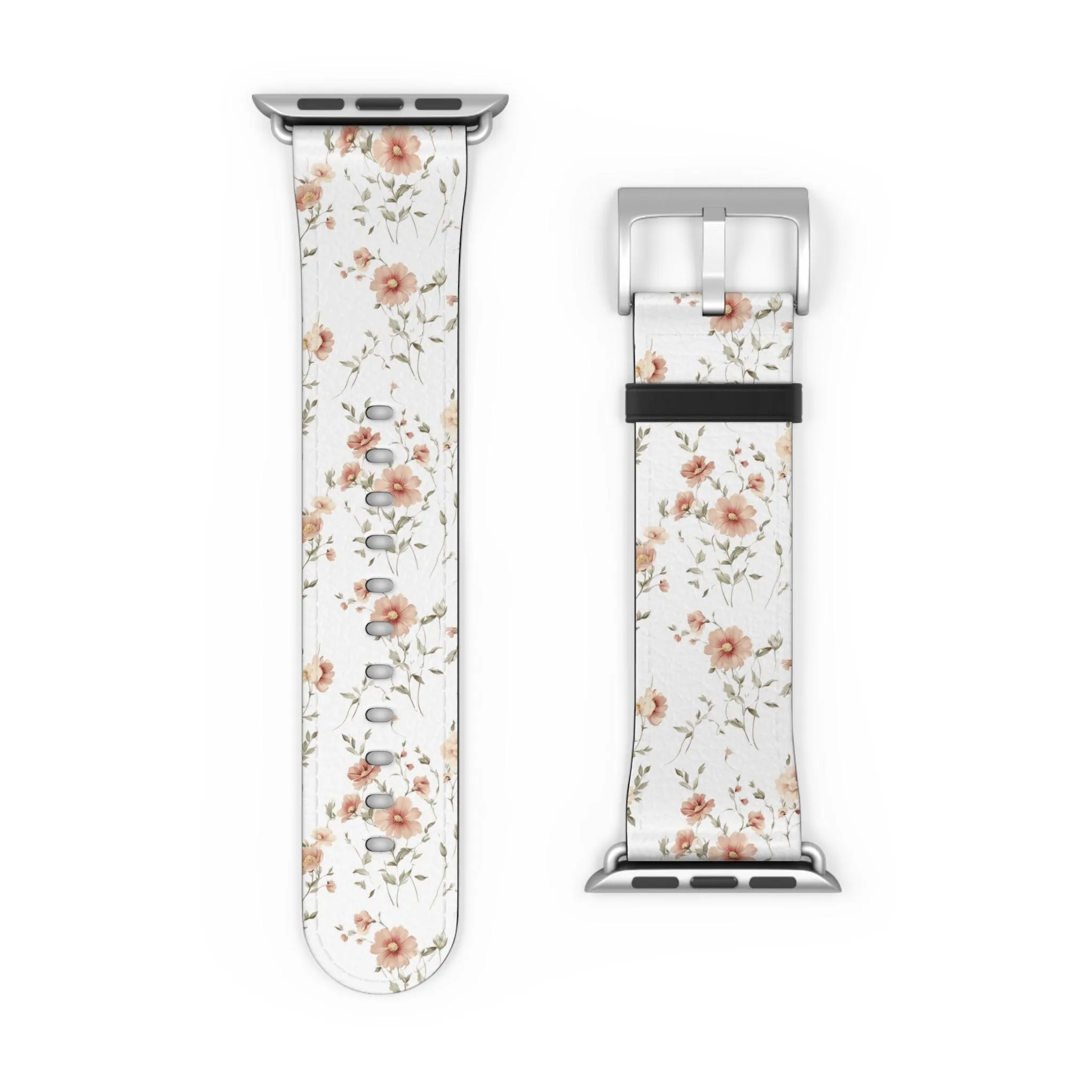 Floral Watch Band - Stylish Accessory for Women