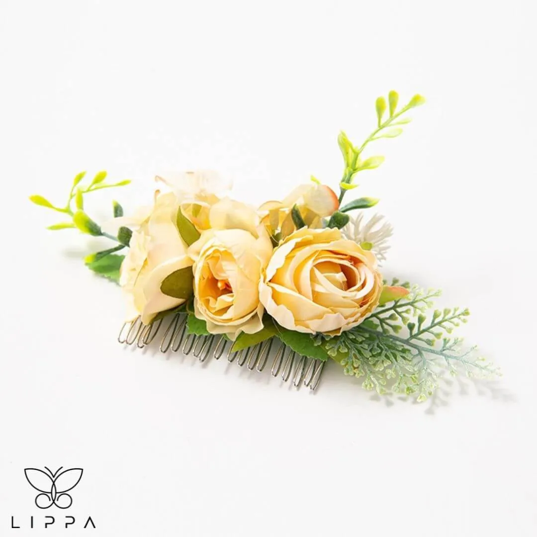 Flower Hair Comb