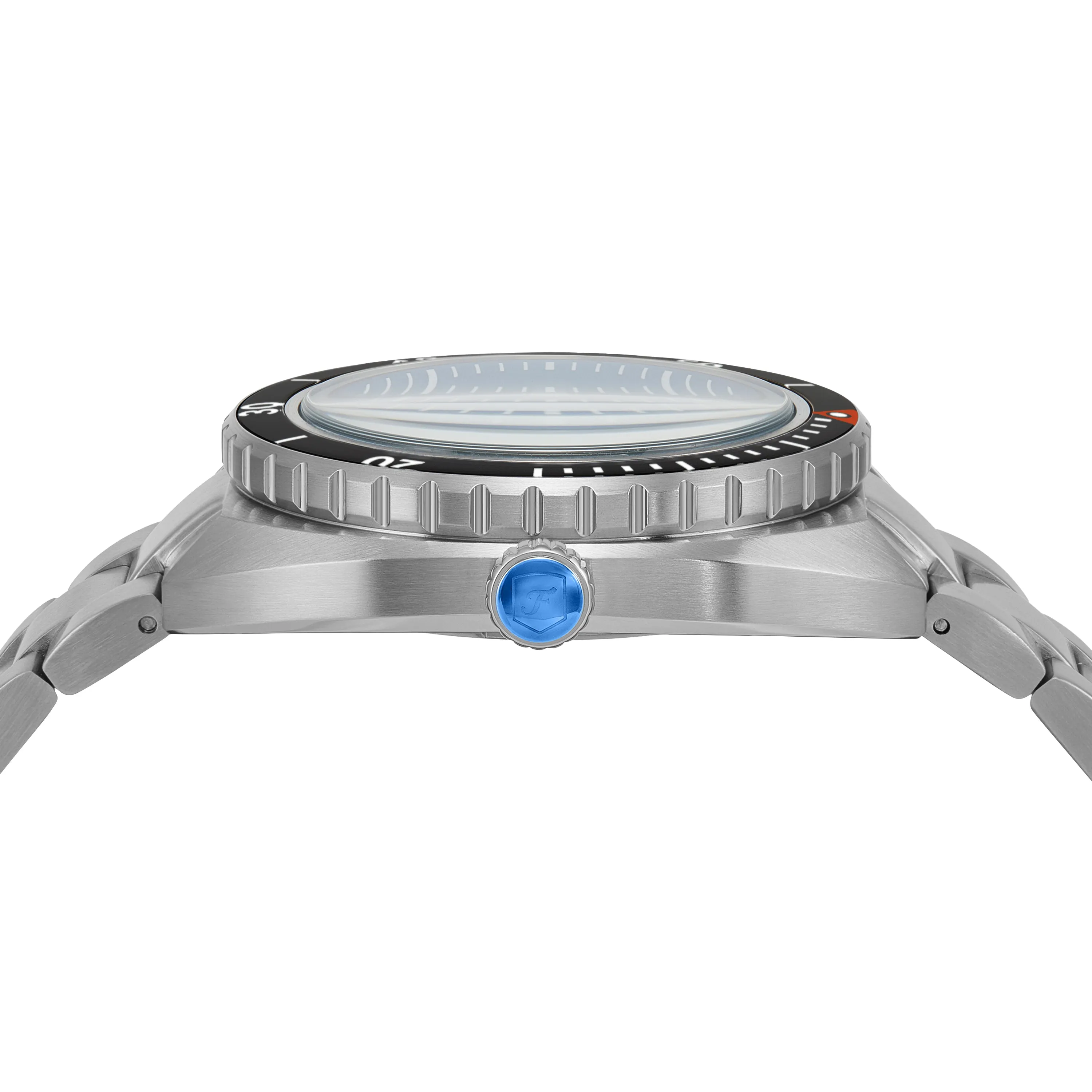 Fossil Stylish and Functional Fossil Breaker Stainless Steel Date Watch FS6064
