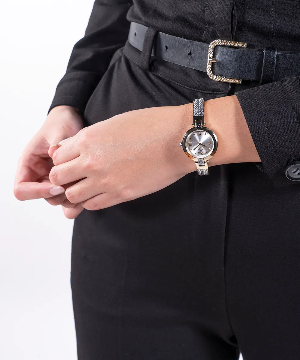 Gc Fusion Bangle Cable Small Size Metal
