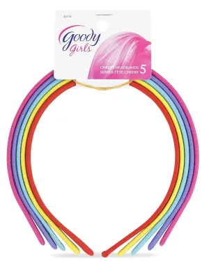 Goody Classics Fabric Headband, Assorted 5 ea (Pack of 6)