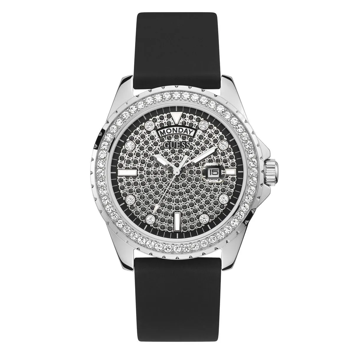 Guess Black Dial Men Analog Watch - GW0396G1