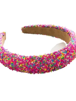 Headband | Sprinkles - Pink | Little Trendy