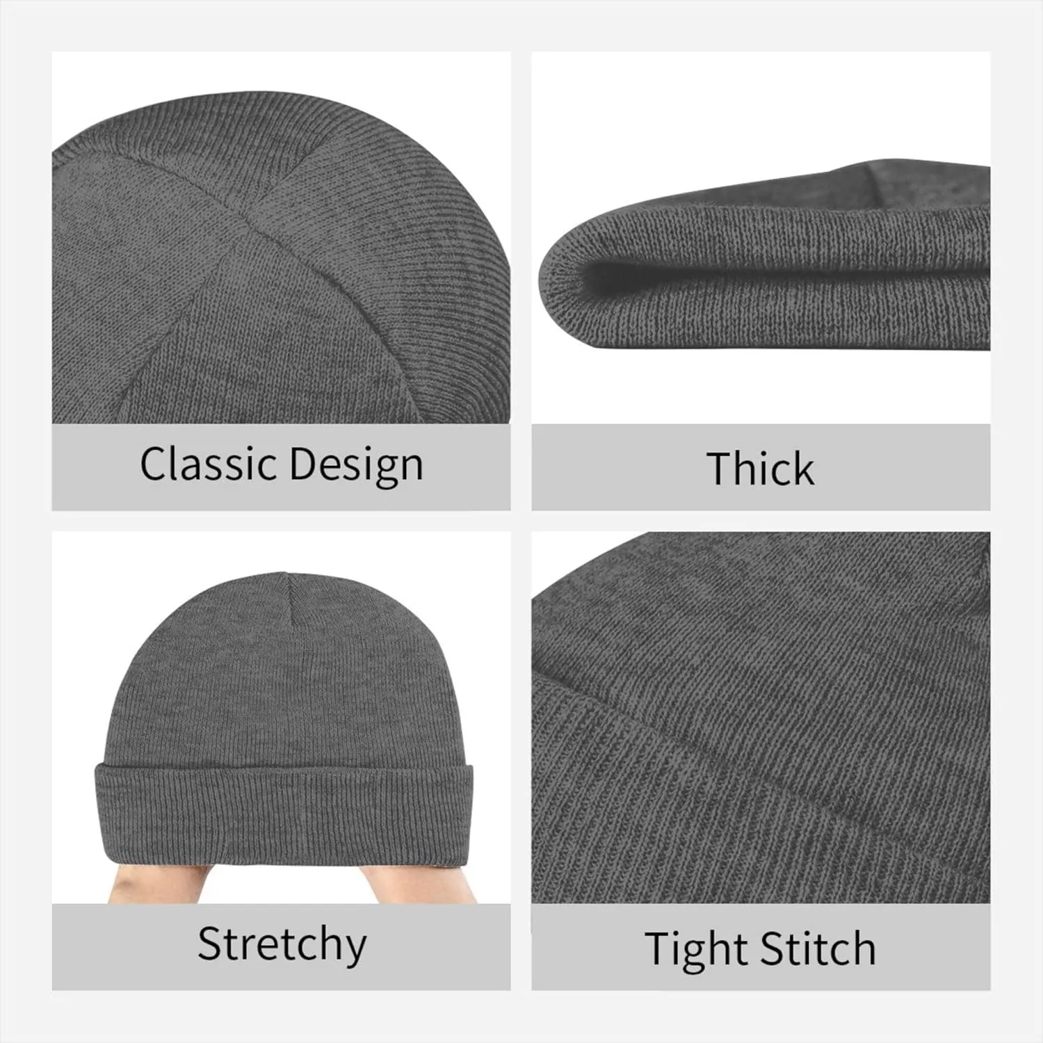 Italia Italy Italian Flag Knit Beanie Winter Hats for Men and Women Knitted Cuffed Skull Cap Acrylic Daily Beanie Hat
