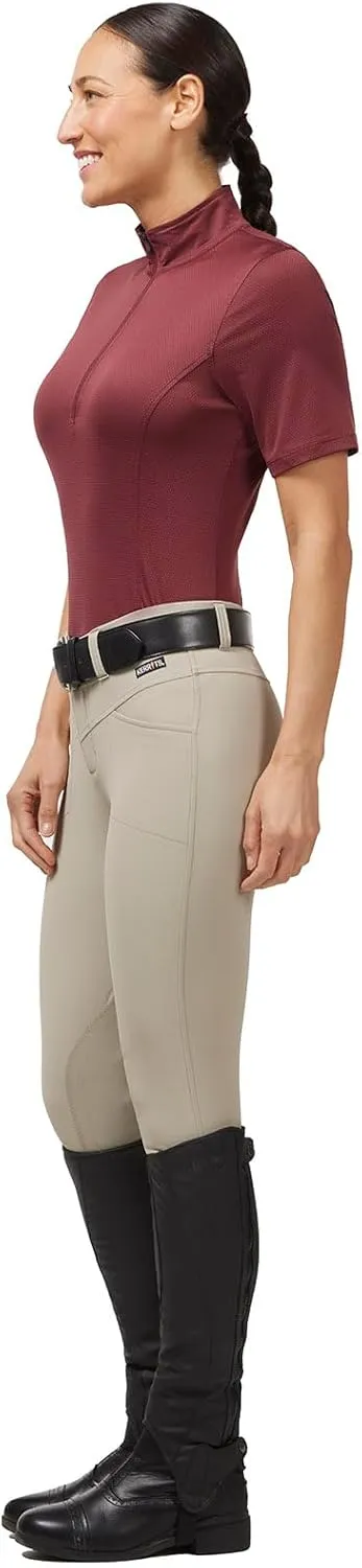 Kerrits Women's Ice Fil Lite Short Sleeve Shirt  Cooling Sun Protection Shirt for Horse Riding, Golf, Hiking