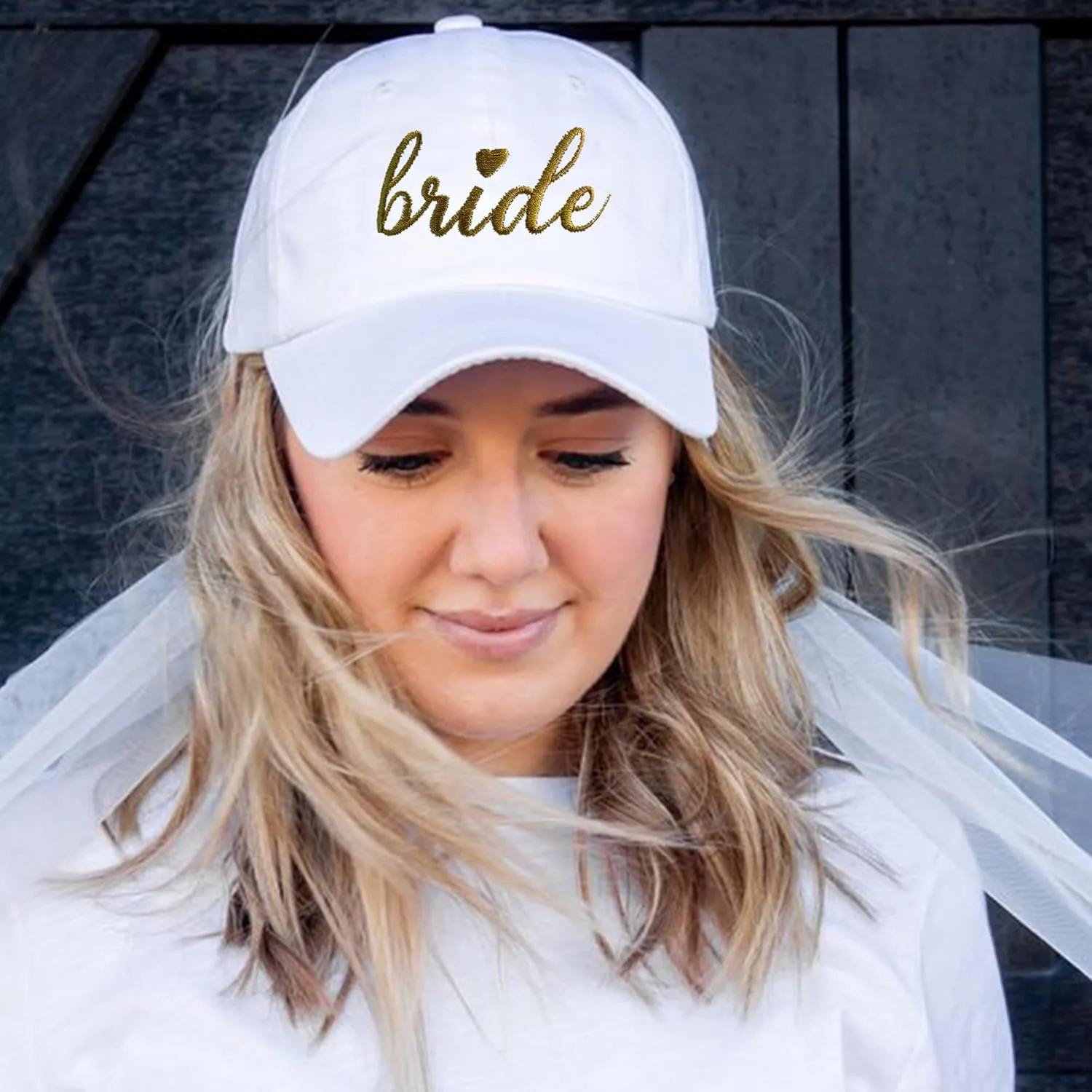 LADY&HOME Bachelor/Bachelorette Party Baseball Hats Set, Embroidered Adjustable Cotton Truck Caps