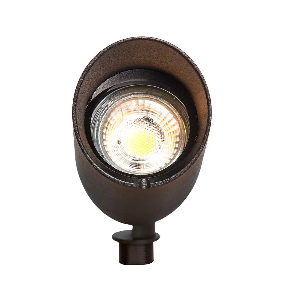 Landscape LED Spotlight, 12V, Aluminum, Black Finish