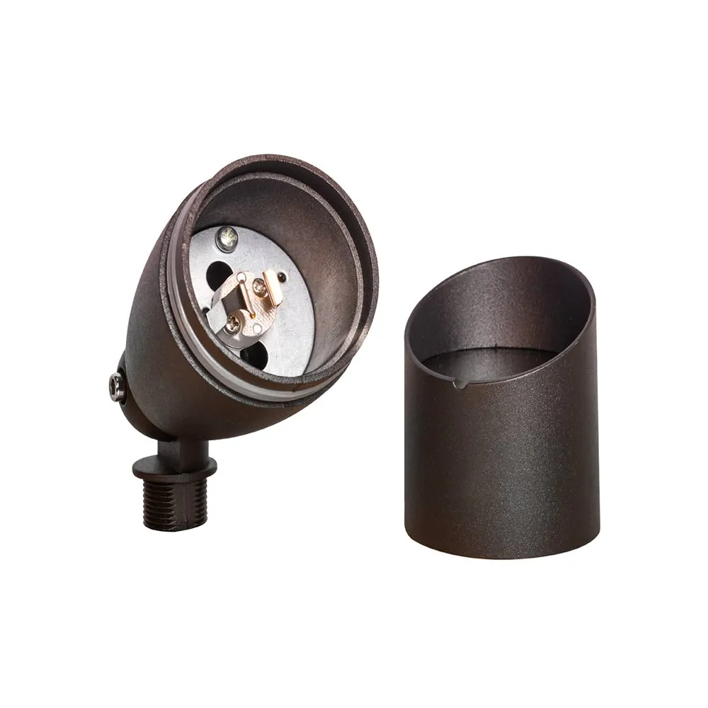 Landscape LED Spotlight, 12V, Aluminum, Black Finish