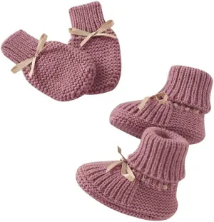 LAWKUL Baby Outfit Cotton Knit Newborn Infant Romper Knitted Longsleeve Sweater Clothes With Warm Hat Set Toddler Boy Girl