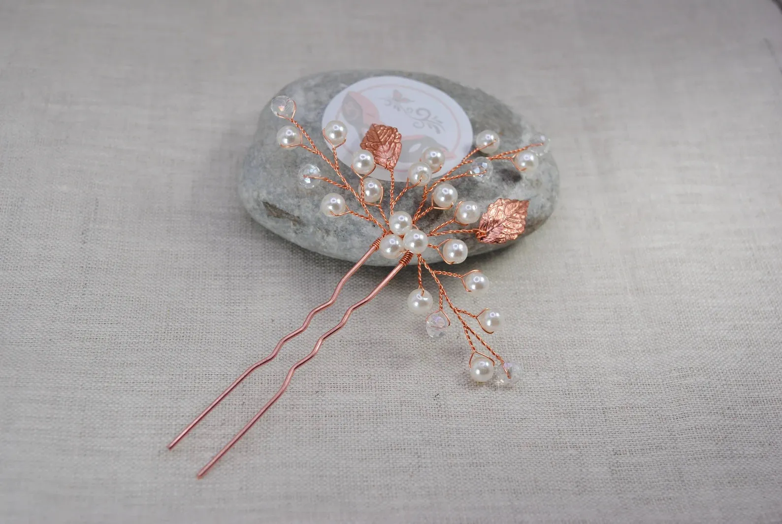 Leaf Hair Pin - Silver | Gold | Rose Gold