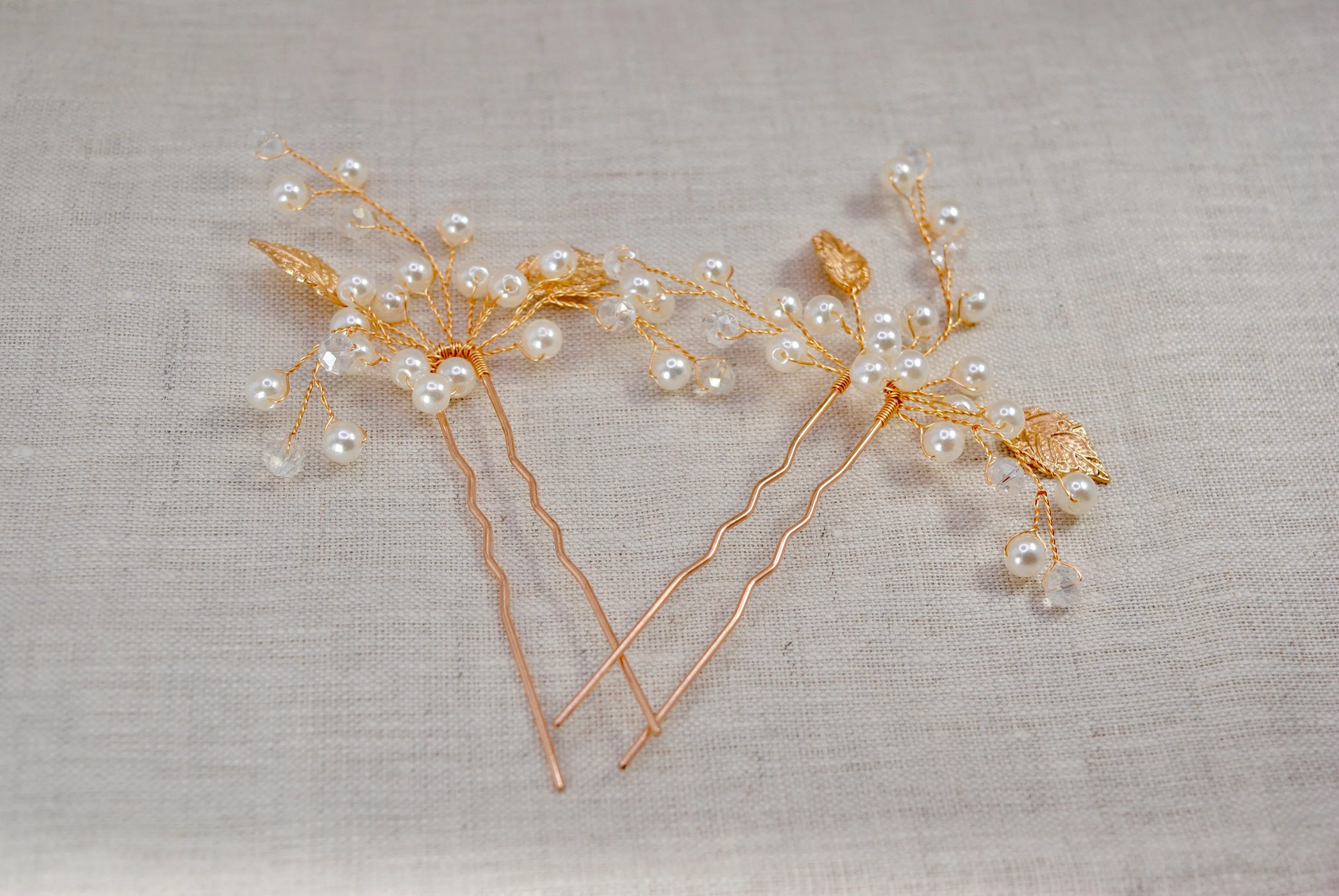 Leaf Hair Pin - Silver | Gold | Rose Gold