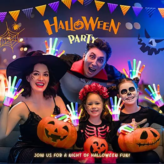 LED Light Fun Toy Gloves for Kids