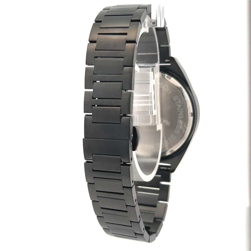 Mason Men's Stainless Steel Quartz Watch with Gray Strap