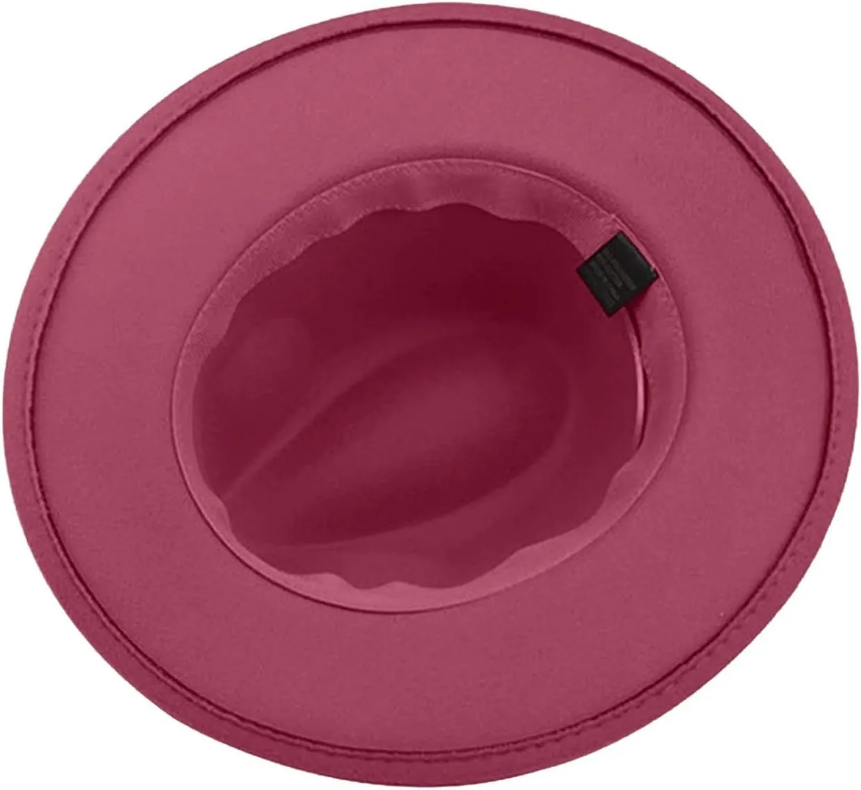 Men Womens Fedora Hat Western Floppy Panama Hat Wide Brim Hat with Chain Belt Buckle Big Wide Brim Fedora Hat