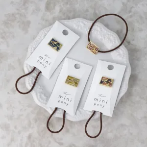 Mini Openwork Rectangular Hair Tie