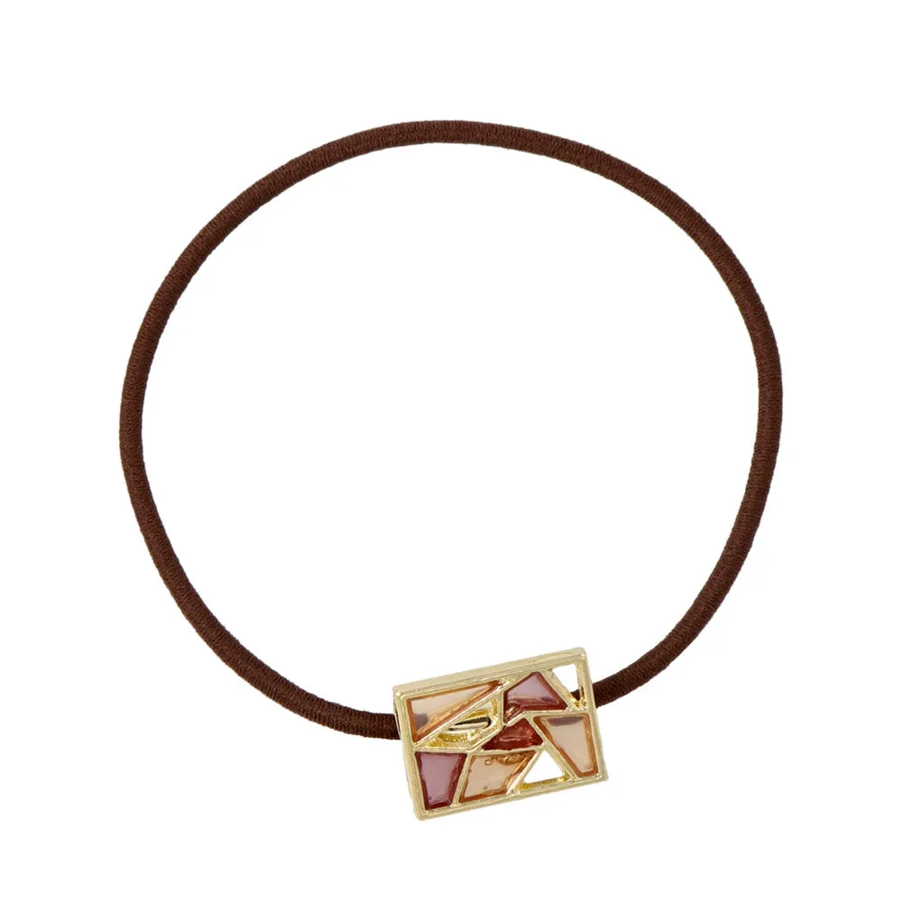 Mini Openwork Rectangular Hair Tie