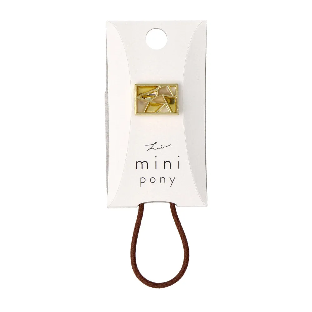 Mini Openwork Rectangular Hair Tie