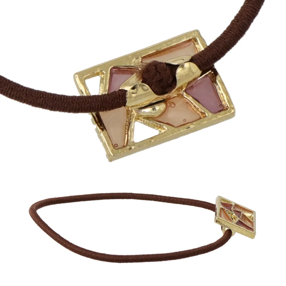 Mini Openwork Rectangular Hair Tie