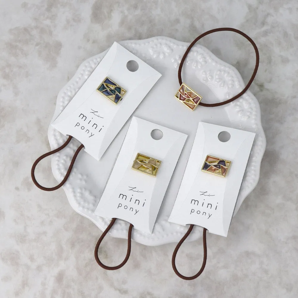Mini Openwork Rectangular Hair Tie