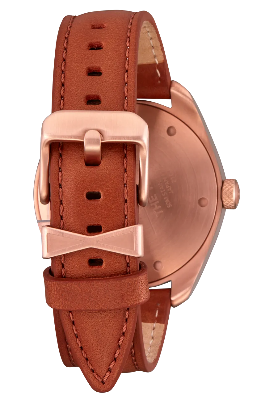 Nixon Thalia Leather White Dial Womens Watch A1343-1045-00