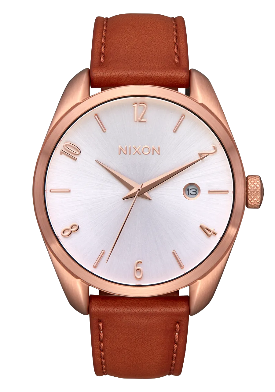 Nixon Thalia Leather White Dial Womens Watch A1343-1045-00