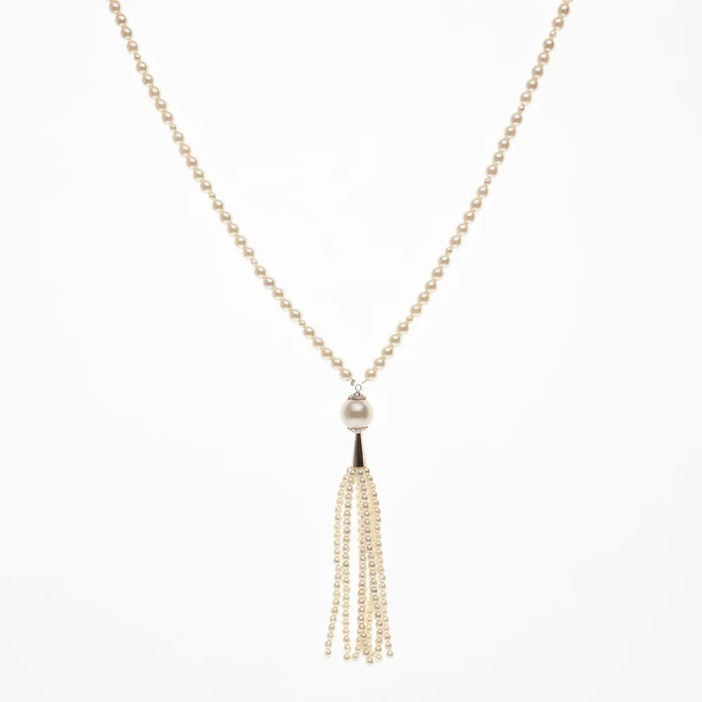 Persia Bridal Necklace with Back Drop