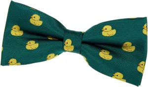 Retreez Classic Rubber Duck Woven Pre-tied Bow Tie (4.5")
